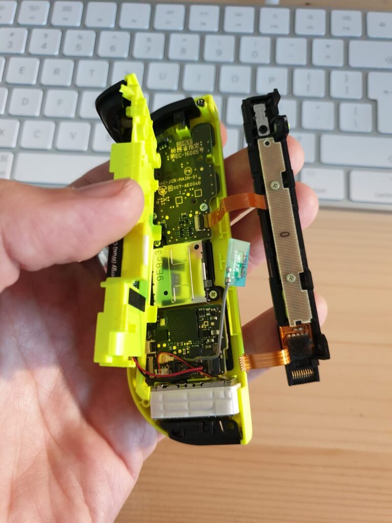 Disassembled Joy-Con