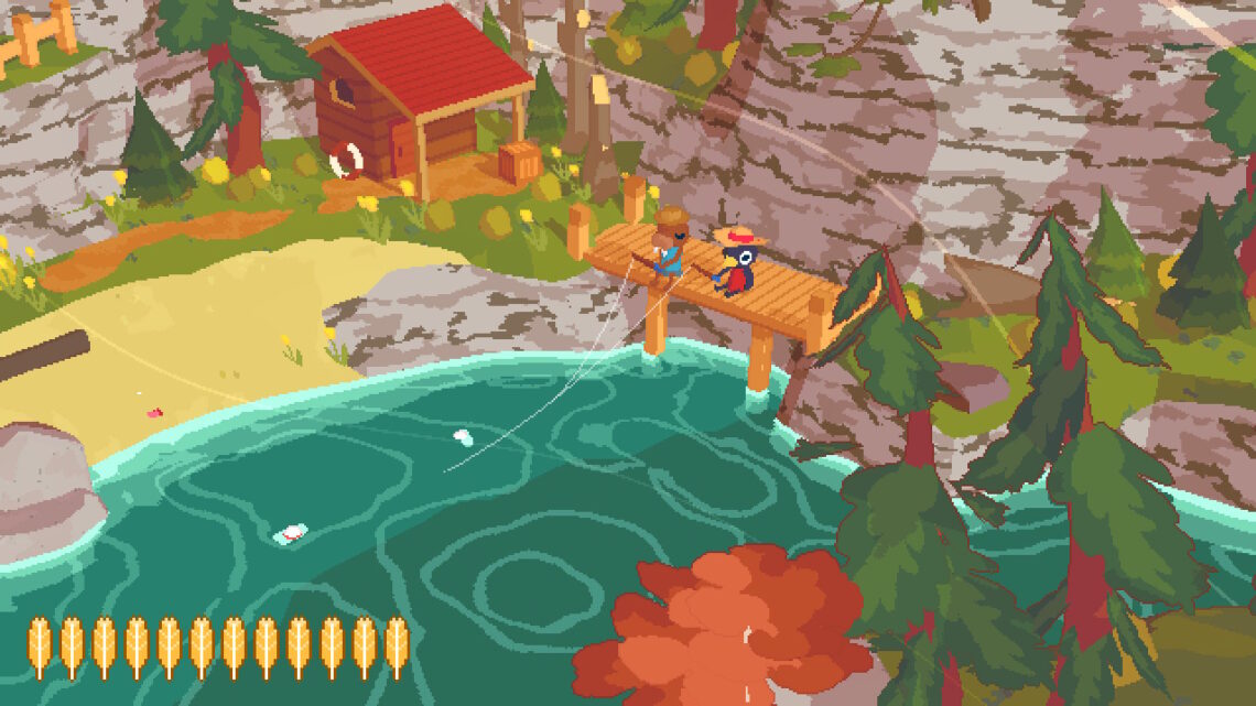 A Short Hike - Fishing