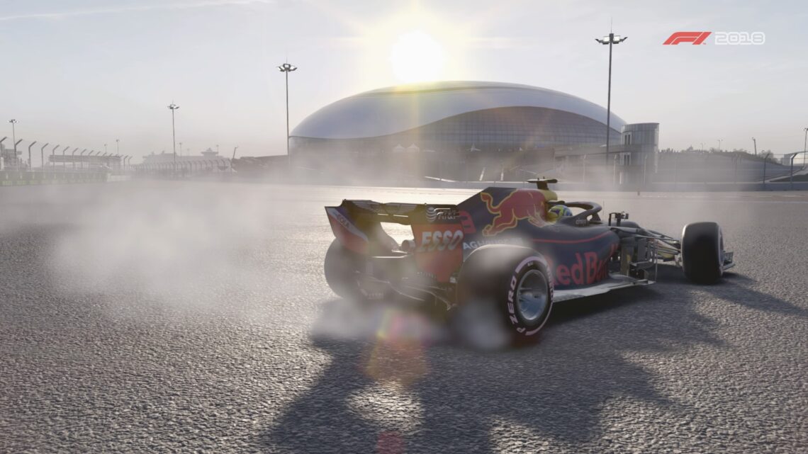 F1 2018 Red Bull donuts