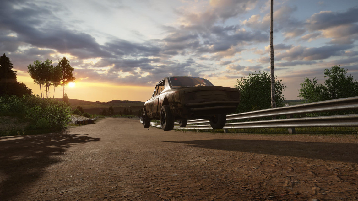 Wreckfest - Small car jump